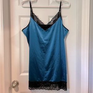 IN’VOLAND Satin Slips, Teal & Maroon, 24W, Soft, Luxurious, & Secretly Indulgent